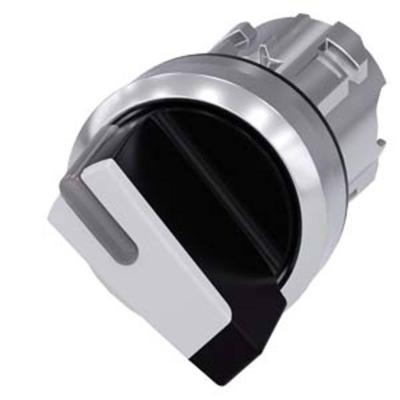 Siemens 3SU10522BF600AA0 3SU1052-2BF60-0AA0 Knevelschakelaar Metalen frontring, Hoogglans Zwart, Wit 1 x 90 ° 1 stuk(s) Siemens 3SU10522BF600AA0 3SU1052-2BF60-0AA0 Knevelschakelaar Metalen frontring, Hoogglans Zwart, Wit 1 x 90 ° 1 stuk(s)