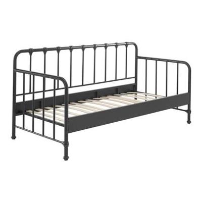 Vipack Bedbank Bronxx - zwart - 90x200 cm