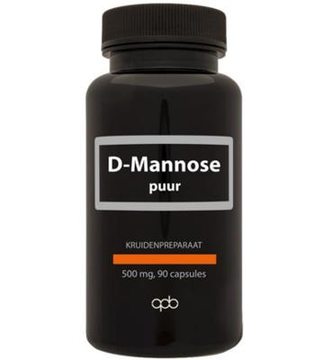 APB Holland D-Mannose puur forte 500mg 90 Vegetarische capsules