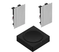 SONOS Combi deal Amp Set met Sonos In-wall wand speakers - Wit - thumbnail