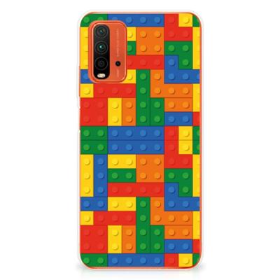 Xiaomi Poco M3 | TPU bumper | Blokken Xiaomi Poco M3 | TPU bumper | Blokken