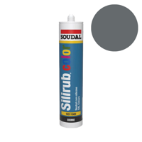 Soudal - Silirub Color Siliconenkit RAL 7012 - 300ml - thumbnail