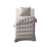 Yellow Yellow Oxford Dekbedovertrek 140x200/220 Dark Grey - thumbnail