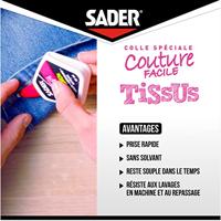 SADER Colla Bottiglia di stoffa Niente più orli - 40ml - thumbnail