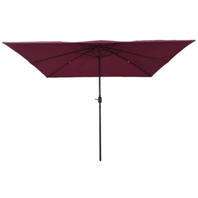 Parasol vierkant 295x245 cm bordeauxrood