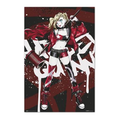 Poster DC Comics - Harley Quinn Anime 61x91,5cm Poster DC Comics - Harley Quinn Anime 61x91,5cm