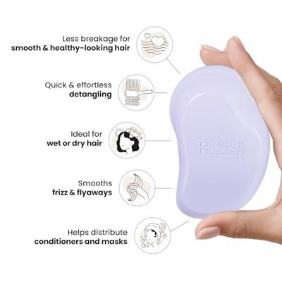 Tangle Teezer Original Lila Haarborstel - thumbnail
