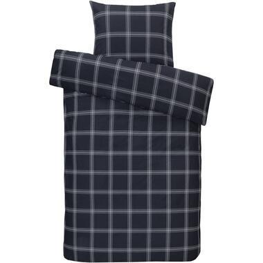 Dekbedovertrek Brussel - blauw - 140x200/220 cm