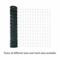 VidaXL Euro hek groen 1 x 10 m pvc-gecoat ijzer - thumbnail
