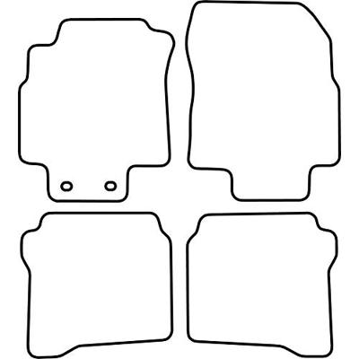 Automatten passend voor Nissan Primera 2002-2008 TMNI515