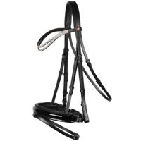 Rossner Lucca hoofdstel zwart maat:pony - thumbnail