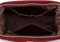Pip Studio Pip Cosmetic Purse Small Velvet Quiltey Days Red 19x12x8.5cm - thumbnail