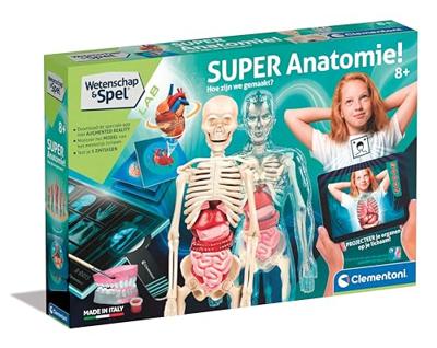 Clementoni wetenschap en spel super anatomie Clementoni wetenschap en spel super anatomie