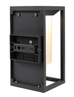 Deko Light Samas Solar 731122 Wandlamp op zonne-energie LED 2.2 W Donkergrijs - thumbnail