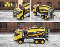 Majorette Volvo FMX truck Cement mixer Kant-en-klaar model Bouwvoertuig (model) - thumbnail