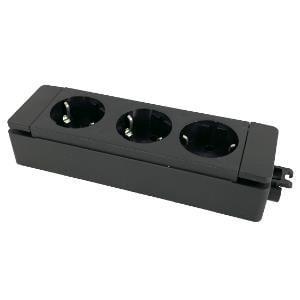 GST18© compatible tafelcontactdoos RA 3V doorvoer M-F - 6872002