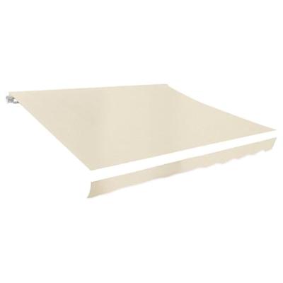 VidaXL Luifeldoek 6x3 m canvas crème