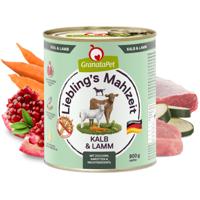 GRANATAPET Liebling's Mahlzeit Veal and lamb - natvoer voor honden - 800g - thumbnail