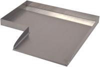 Wolga beekloop hoek rechts rvs - thumbnail