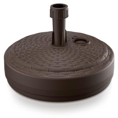 Parasolvoet Bruin Polyrattan Optiek Ø39cm