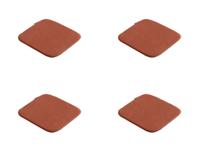 Modern dining kussen ca. 40x40 cm Panama terra (4 stuks) Madison - Madison - thumbnail