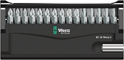 Wera Bit-Check 30 Wood 2, 30 -delig - 1 stuk(s) - 05057432001
