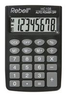 Rebell RE-HC108-BX Calculator HC108 Zwart - thumbnail