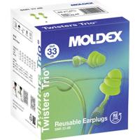 Moldex 645101 Twisters Trio Cord Oordoppen 33 dB Vaker te gebruiken 1 stuk(s) - thumbnail