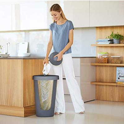 Rotho Fabu Afvalzak Houder 50L Antraciet Rotho Fabu Afvalzak Houder 50L Antraciet