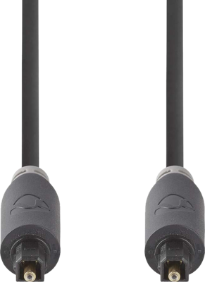 Nedis CABW25000AT30 Optische Audiokabel Toslink Male - Toslink Male 3,0 M Antraciet Nedis CABW25000AT30 Optische Audiokabel Toslink Male - Toslink Male 3,0 M Antraciet