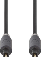 Nedis CABW25000AT30 Optische Audiokabel Toslink Male - Toslink Male 3,0 M Antraciet - thumbnail