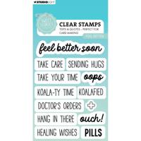 Studio Light • sweet stories clear stamp feel better - thumbnail