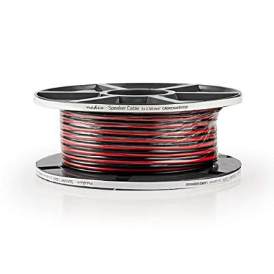 Nedis Speaker-Kabel | 2x 2.50 mm² | 100 m | Transparant | 1 stuks - CABR2500TR1000 CABR2500TR1000