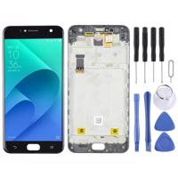 LCD-scherm en Digitizer volledige montage met Frame voor Asus Zenfone 4 Selfie ZB553KL X00LD X00LDA (zwart) - thumbnail