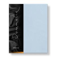 Dommelin Dommelin Laken Uni Percal 200TC 529 Lichtblauw 160x270 cm - thumbnail