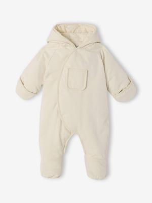 Combi-pilote babypakje gemengd gevoerd en waterafstotend ENVIE DE FRAISE ecru