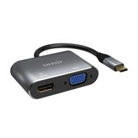 Adapter HDMI naar VGA Aisens A109-0627 Grijs 15 cm - thumbnail