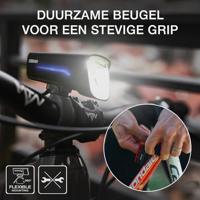 Osram Automotive RACE 50 SET Fietsverlichtingsset LED werkt op een accu Zwart - thumbnail