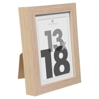 Fotolijsten Atmosphera Natuurlijk Hout 13 x 18 cm