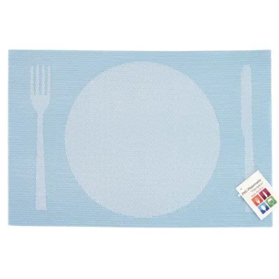 Placemat Hampton blauw 45 x 30 cm | 24 stuks