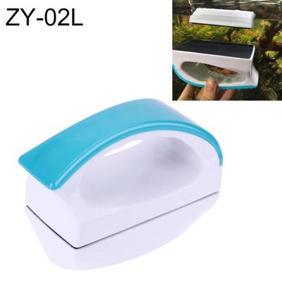 ZY-02L aquarium vis tank geschorst handvat ontwerp magnetische Cleaner borstel schoonmaakmiddelen L grootte: 11.5 * 9 * 6cm
