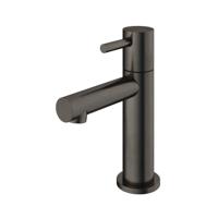 Hotbath Cobber Fonteinkraan opbouw - L-uitloop 8.5cm - verouderd ijzer E001AI - thumbnail