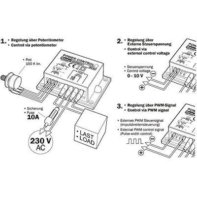 Kemo M240 Vermogensregelaar Module 230 V/AC 10 A