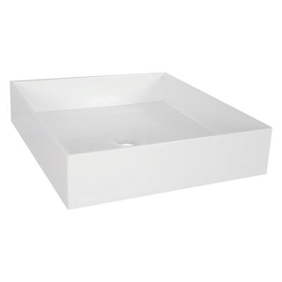 Differnz Jura Waskom Vierkant 42X42X10cm Poly wit 38.253.04 Differnz Jura Waskom Vierkant 42X42X10cm Poly wit 38.253.04