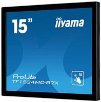 Iiyama ProLite TF1534MC-B7X LED-monitor Energielabel E (A - G) 38.1 cm (15 inch) 1024 x 768 Pixel 4:3 8 ms DisplayPort, HDMI, VGA TN LED - thumbnail