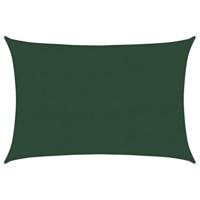 VidaXL Zonnezeil 160 g/m² 5x7 m hdpe donkergroen - thumbnail