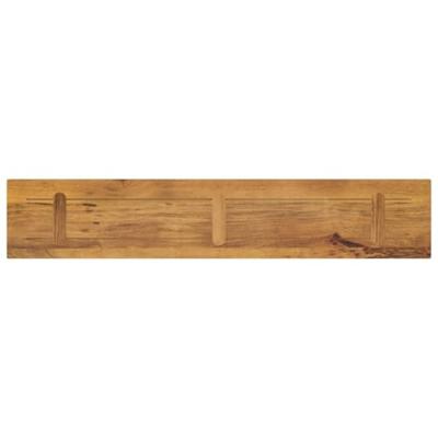 Tafelblad rechthoekig 160x30x2,5 cm massief mangohout