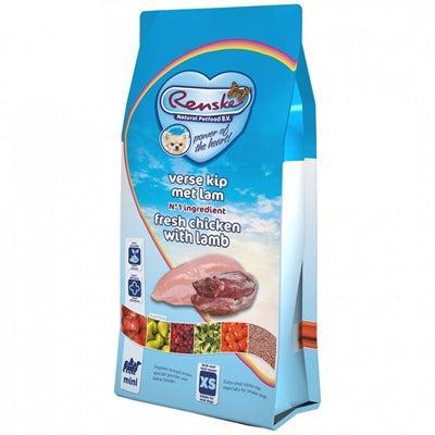 Renske Mini Super Premium vers bereid kip met lam hondenvoer 2 kg