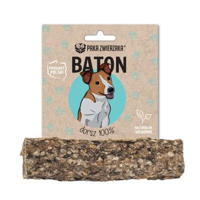 PAKA ZWIERZAKA Cod Bar 12 cm - traktatie voor hond - 28g