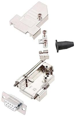 encitech DTSL09-LJSRG-S-DMS-W-K 6355-8042-31 D-sub female connectorset 45 ° Aantal polen: 9 Soldeerkelk 1 stuk(s)